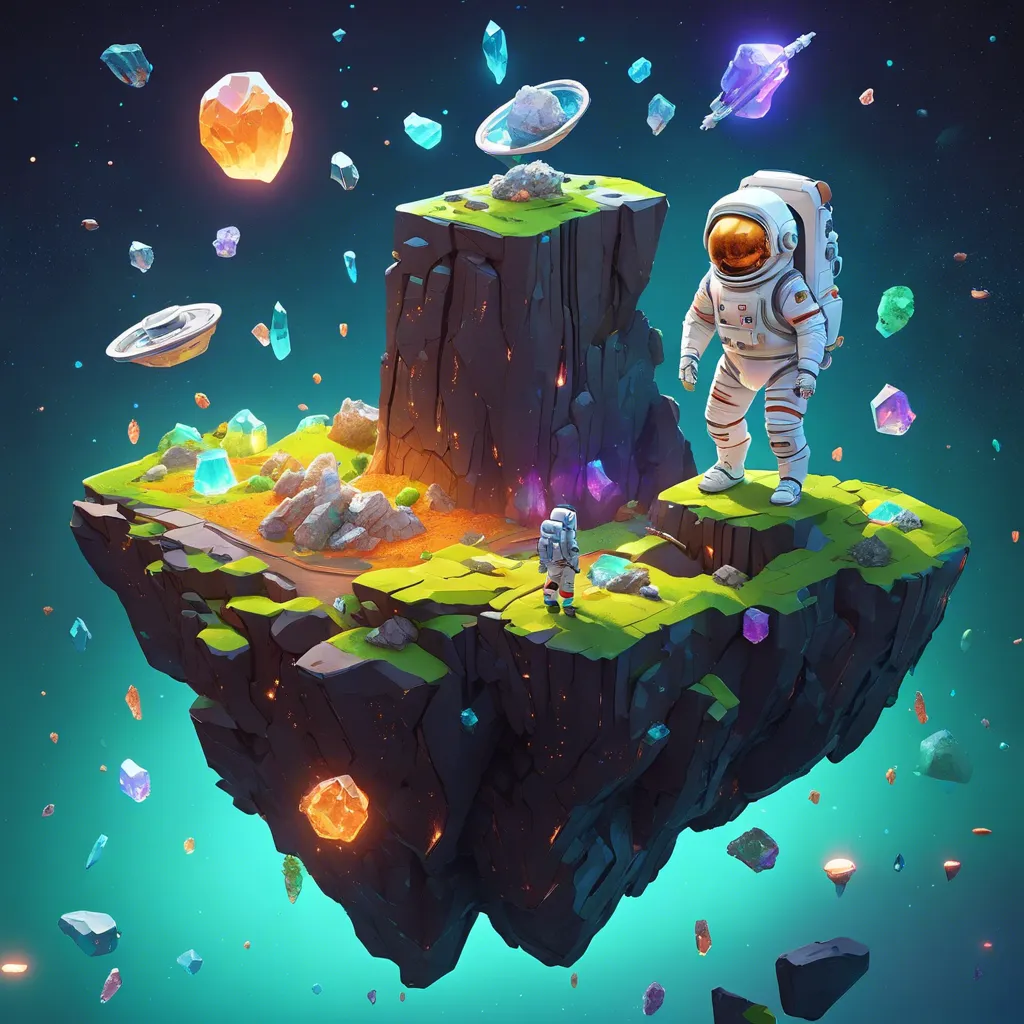 ai nft image of 3d world 7